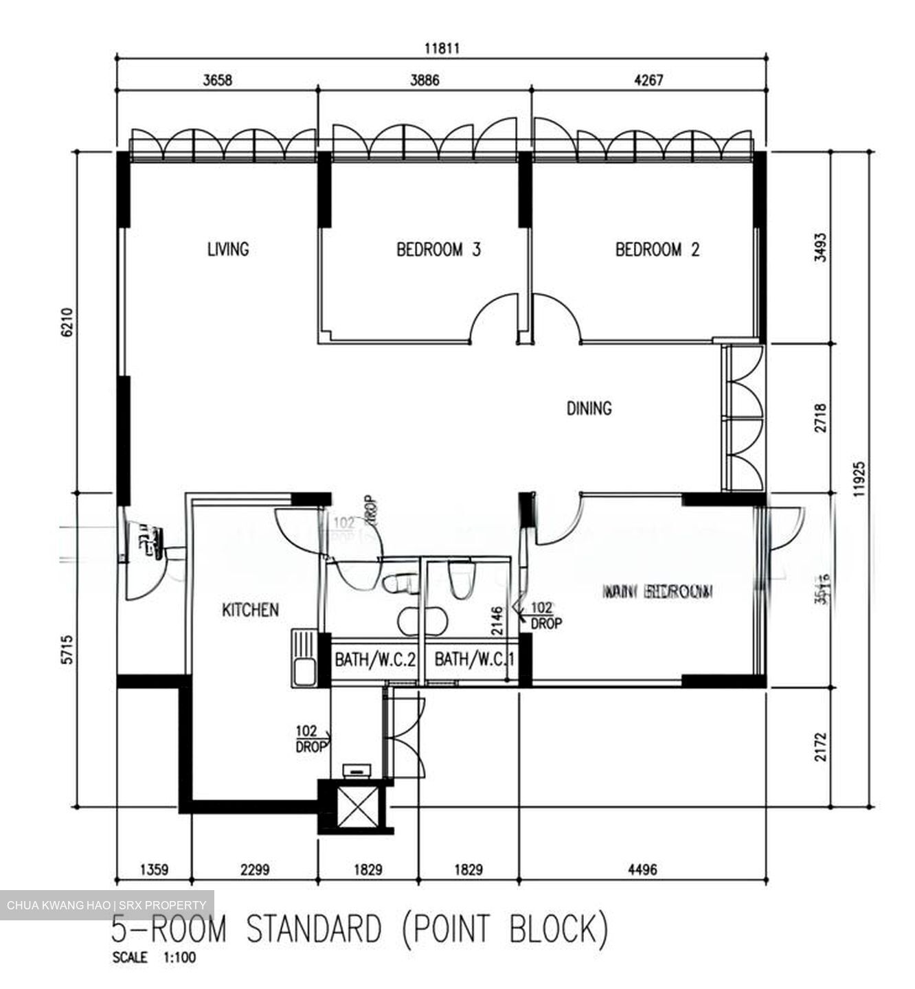 Blk 54 Geylang Bahru Riverpoint (Kallang/Whampoa), HDB 5 Rooms #504531471